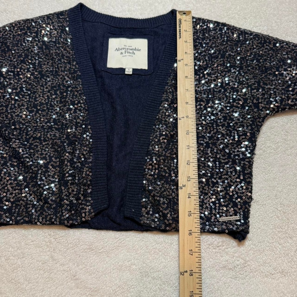 Y2K Abercrombie sequin cardigain - Picture 6 of 6